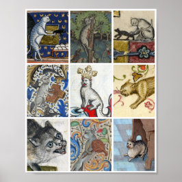 Vilken medeltida katt är du idag? poster