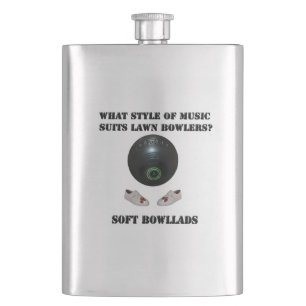 Vilken musik gillar Gräsmatta Bowlers? Fickplunta