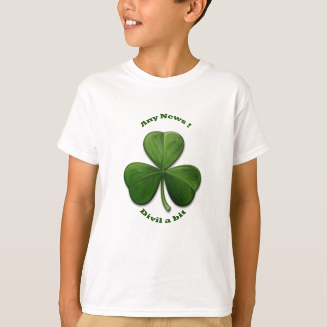 Vilken Nyhet Djävulen en Bit. Tee Shirt (Framsida)