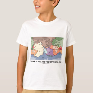 Vilken Plate är du som står på? (Plätera T Shirt