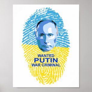 VILKEN Putin Krig-BROTT Poster