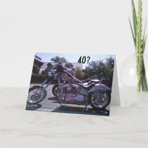 VILKEN RID DET HAR VARIT 40 BIRTHDAY KORT