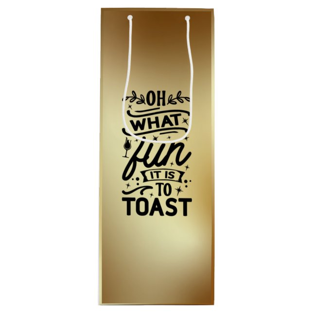 Vilken Roligt är det att kasta Vin gift-säcken? (Framsidan)