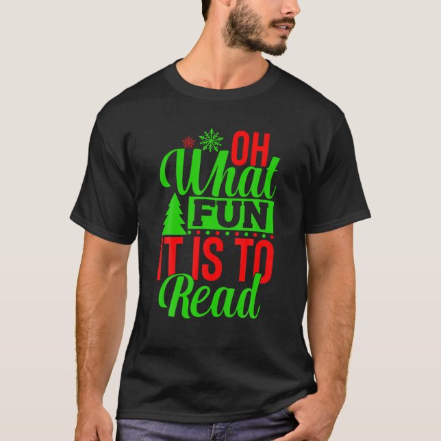 Vilken Roligt är det att läsa den bibliotekariska  T Shirt (Framsida)