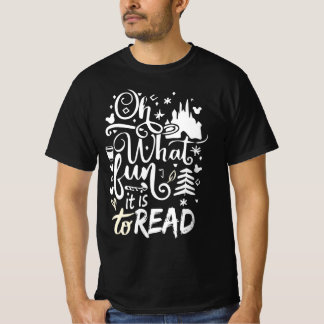 Vilken Roligt är det att läsa den bibliotekariska  T Shirt