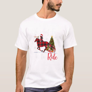Vilken Roligt det är att rida Cowgirl med hästar C T Shirt