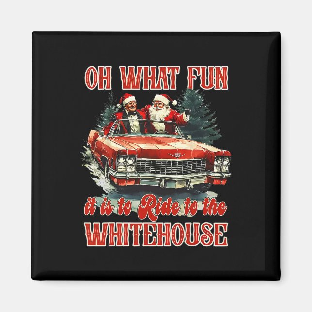 Vilken Roligt det är att rida till Wh Magnet (Framsidan)