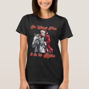 Vilken Roligt det är att riva en humoristisk julkl T Shirt