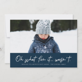 Vilken roligt det inte var roligt 2021. julkort