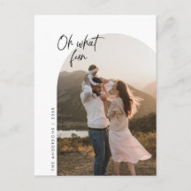 Vilken Roligt, familjefoton, Arch Ram Hälsning