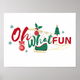 Vilken Roligt - Festive Helgdag Poster