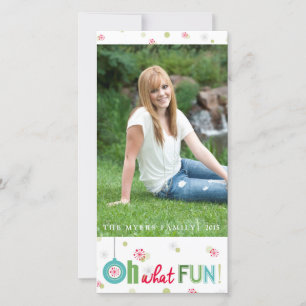 Vilken roligt? julkort