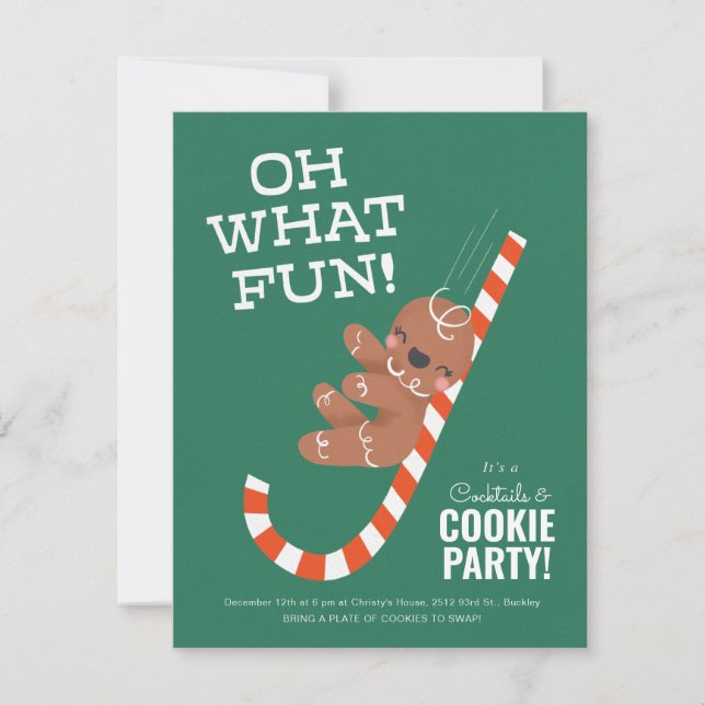 Vilken Roligt! Julkort (Framsida)