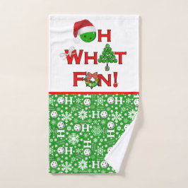 Vilken Roligt Julpickleball-Grönt Ho Ho Ho