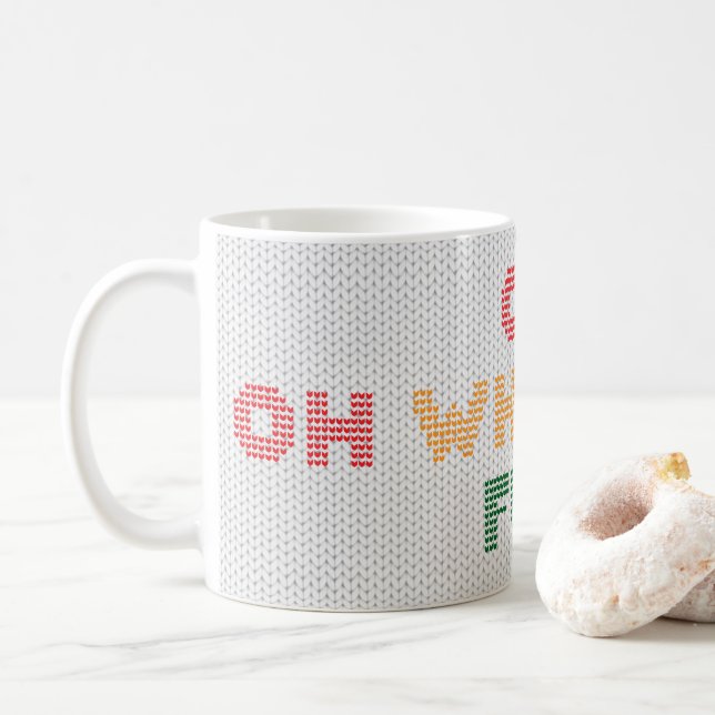 Vilken Roligt julsötare Kaffemugg (Med munk)