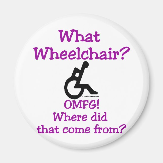 Vilken rullstol magnet (Framsidan)