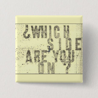 Vilken sida är du på? knäppas knapp