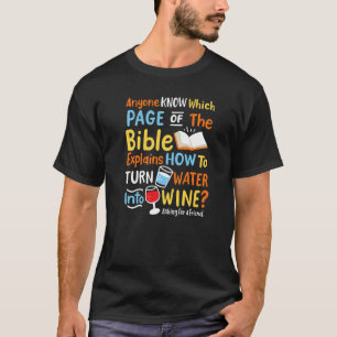Vilken sida av bibeln förklarar hur man vänder Vat T Shirt