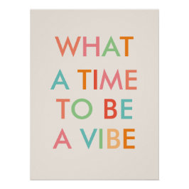 Vilken tid det tar att Poster en Vibe Motivational Perfect Poster