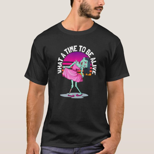 Vilken tid ska vi ha? 4 t shirt (Framsida)