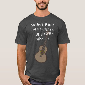 Vilken typ av fisk spelar gitarren Bassistance Pre T Shirt