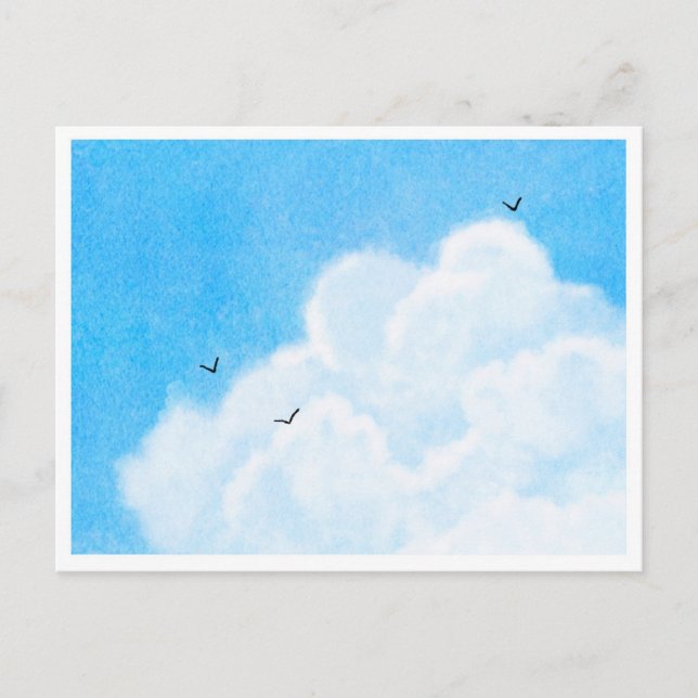 Vilken underbar dag. vykort (Framsida)