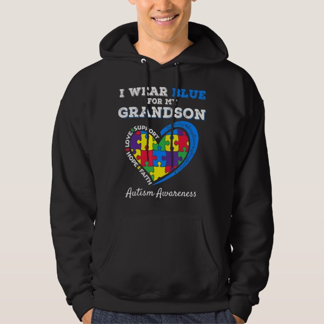 Vilken underbar present till en matchande autismbe hoodie (Framsida)