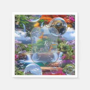 Vilken underbar värld jag lever i pappersservett