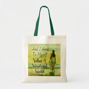 Vilken underbar World Tote Bag? Tygkasse