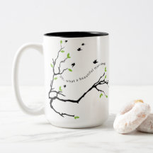 Vilken vacker morgon mugg