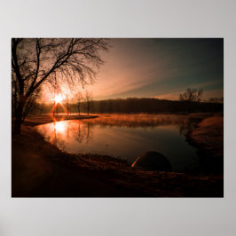 Vilken vacker soluppgång! poster