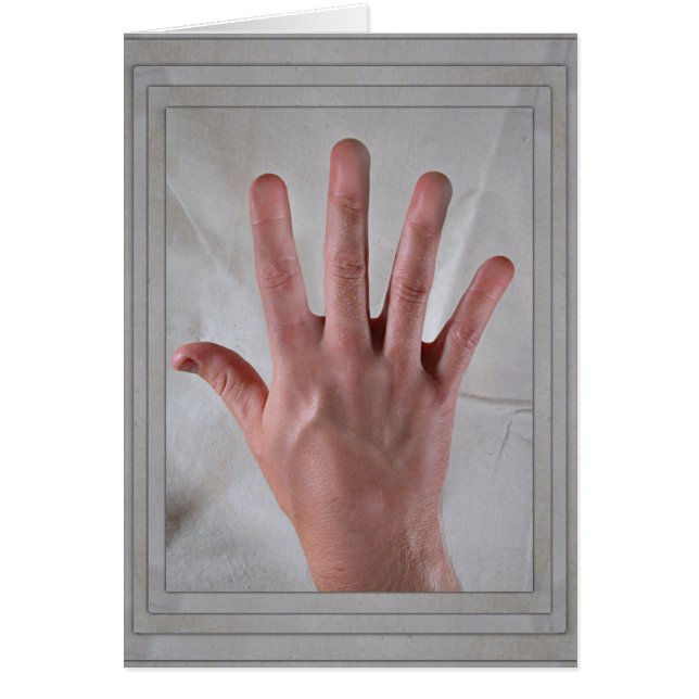 Vilken väg är uppe? hälsningskort (Framsidan)