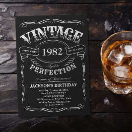 Vilken Vintage som helst, whisky, som har fötts Inbjudningar