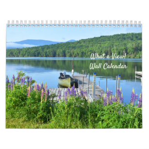 Vilken vy! Väggkalender Kalender