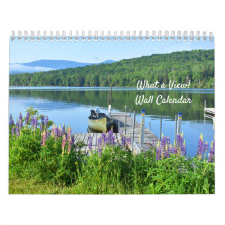 Vilken vy! Väggkalender Kalender