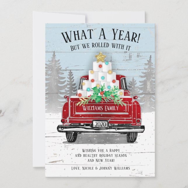 Vilket år 2020-2010-2010-2010-2010-2010-2010-2010- julkort (Framsida)