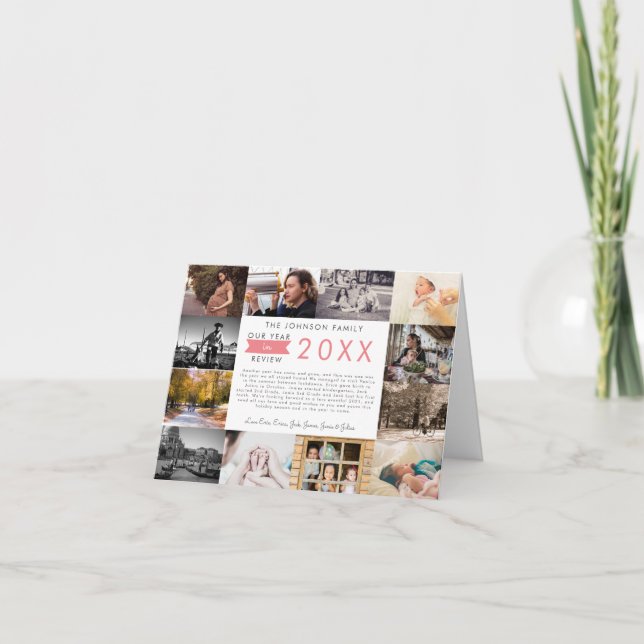 Vilket år i Helgdag Granska fotokollage Helgkort (Framsida)