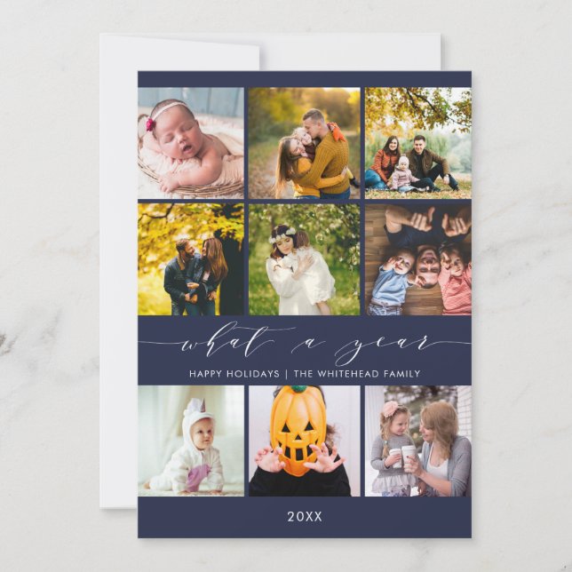 Vilket år | Marinens julhälsningsfoton Julkort (Framsida)