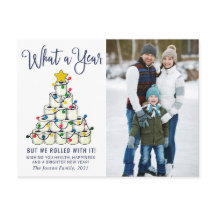 Vilket årligt julfoto Hälsning