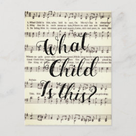 Vilket barn är det här? vykort