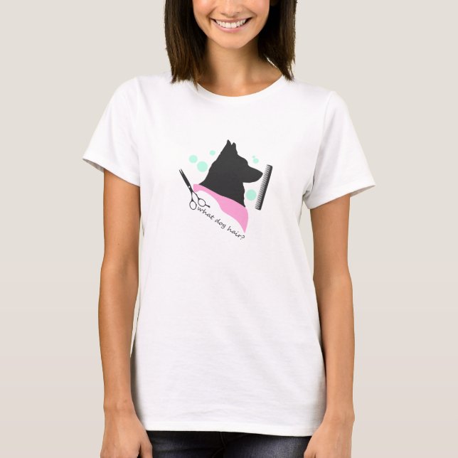 Vilket hund hår? tee shirt (Framsida)