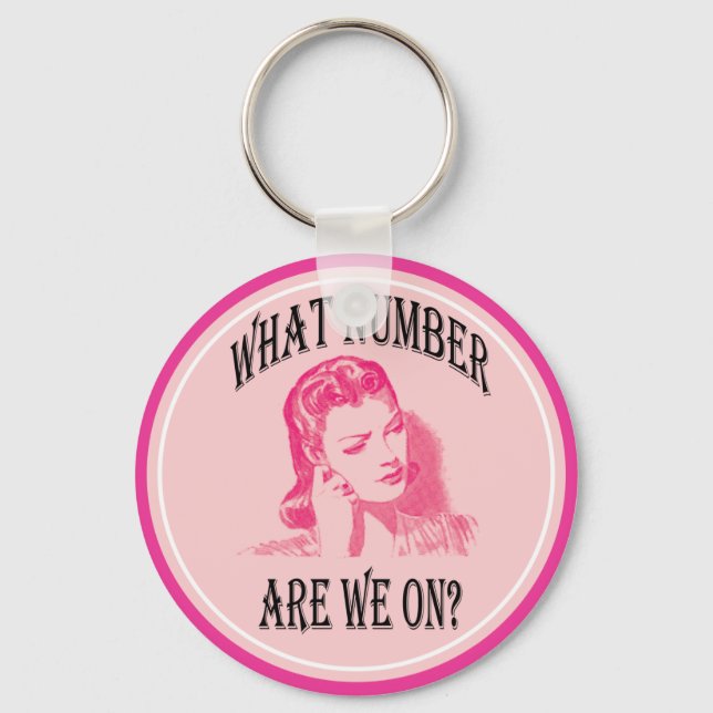 Vilket nummer har vi på? nyckelring (Framsida)