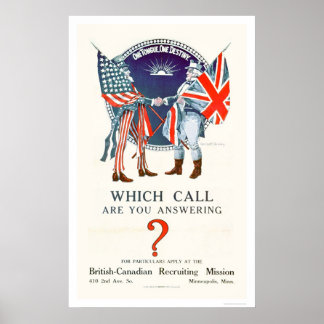Vilket samtal svarar du? (US02110) Poster