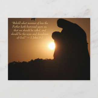 Vilket sätt har Kärlek Pieta-vykort? Helg Vykort