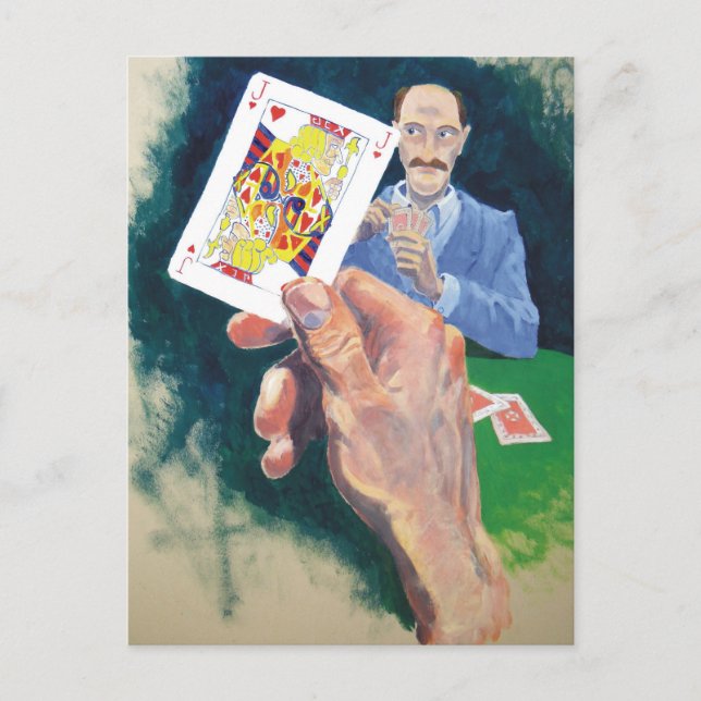 Vilket smutsigt trick vykort (Framsida)