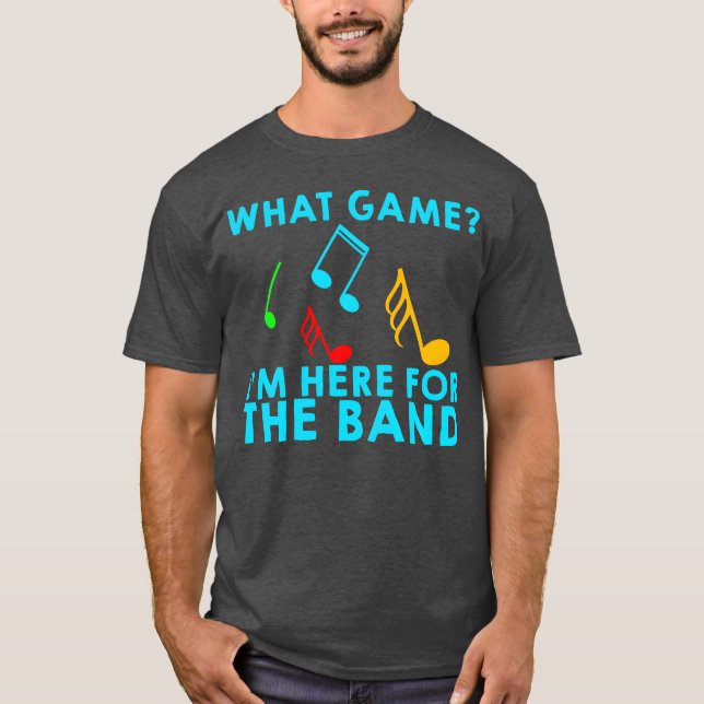 Vilket spel är jag här för?he Band retro T Shirt (Framsida)