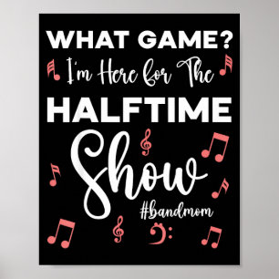 Vilket spel här för halvtidsshow söt band mo poster