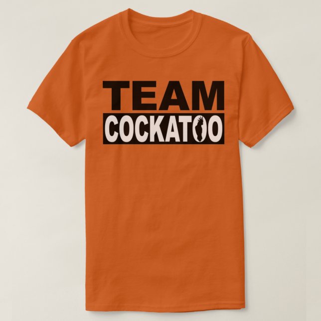Vilket team är du på Team Cockatoo? T Shirt (Design framsida)
