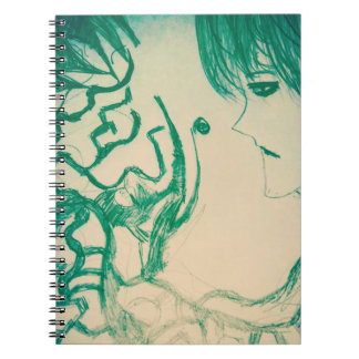 Vill du bli övertalad av gröntens monster? anteckningsbok