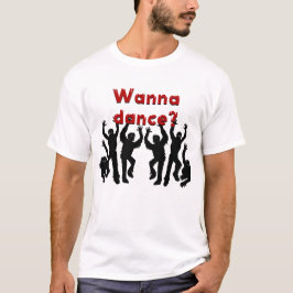 Vill du dansa? Zombie-dans. T Shirt